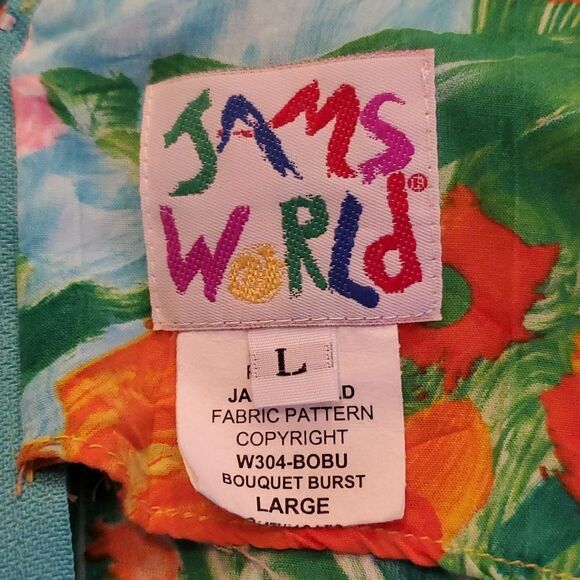 Vintage Jams World Bouquet Burst Dress L - Picture 7 of 8
